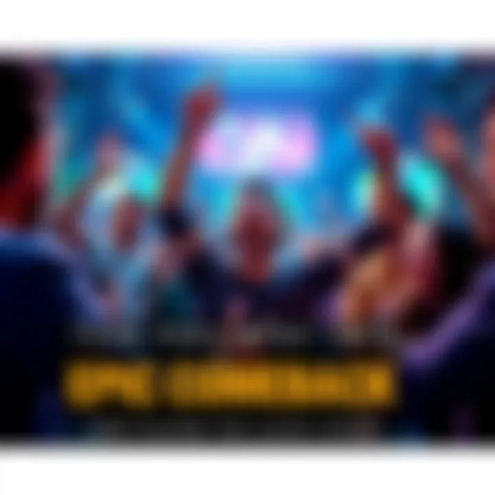 Player excitedly celebrating their unexpected victory in a gaming session, surrounded by friends cheering them on