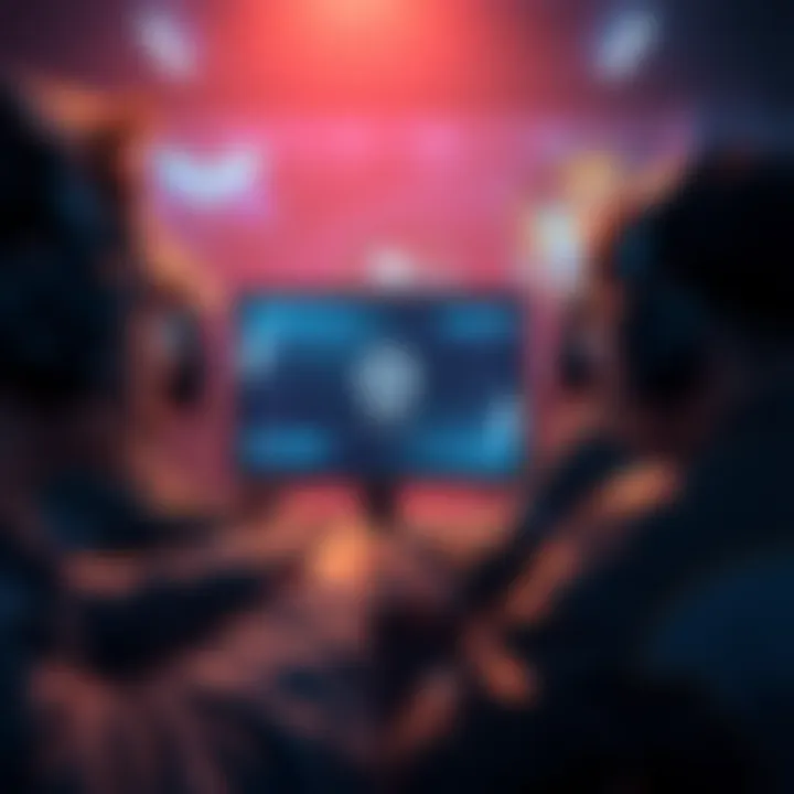 A group of players looking at a computer screen showing a loading page, frustrated by the ongoing game limit changes.