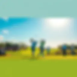 Players compete in the Players Championship 2026 at a sunny Ponte Vedra Beach golf course