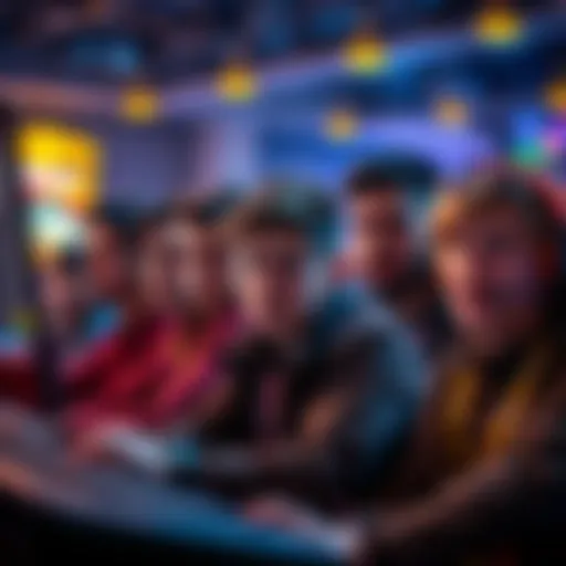 Group of players showing frustration while playing online games, reflecting disappointment over ongoing losses