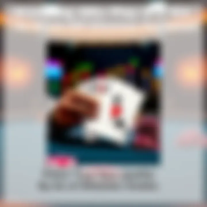 An illustrative poker hand showing AKo being played in a tournament setting with chips and cards visible on the table