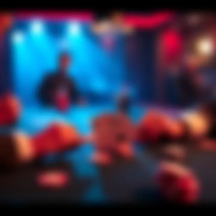 A poker player evaluates a hand with Aces while facing an aggressive opponent across the table