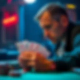 A poker player looks at their cards, contemplating whether to flat or 4 bet with pocket Aces against a 3 bet.