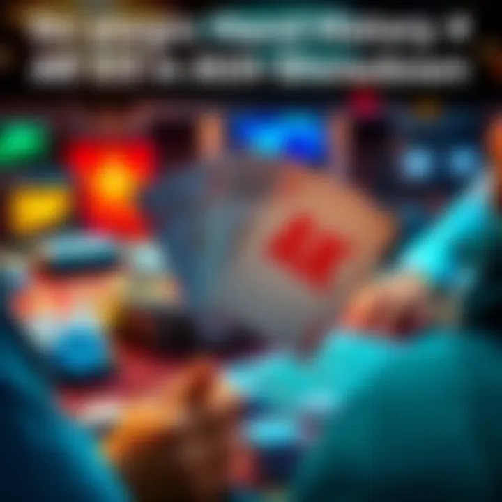 A player holding AK cards at a poker table, focusing on a $1/$3 game in Washington, with chips and community cards visible.