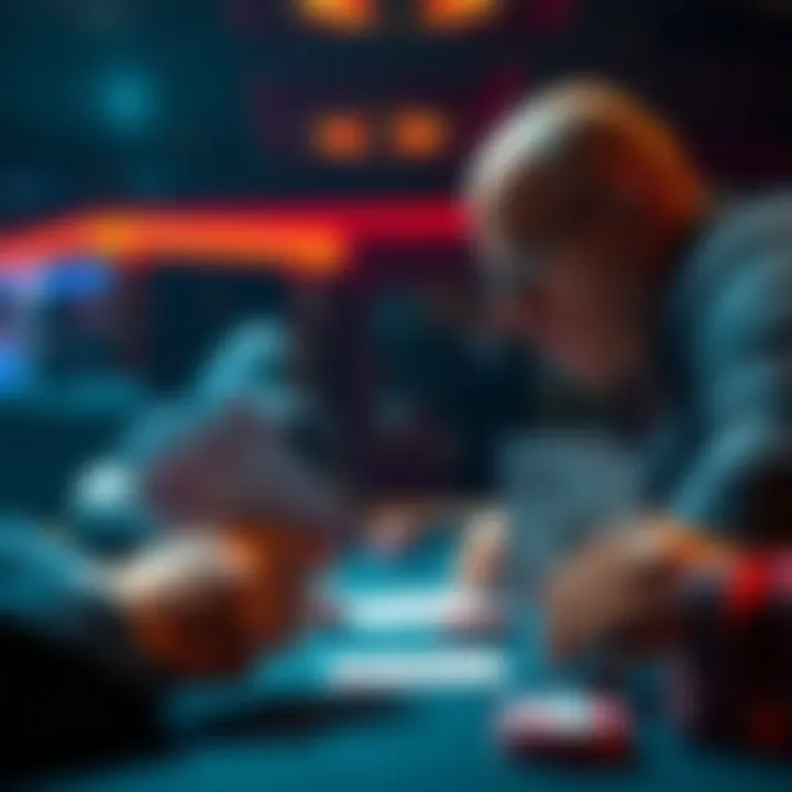 A player with pocket Aces faces tough decisions against an aggressive opponent at a poker table.