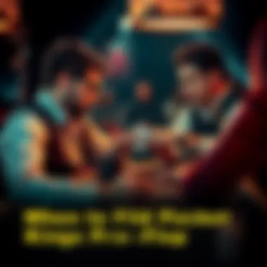 Players discussing poker strategy Two poker players analyzing hands and discussing strategies at a table