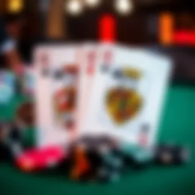 Poker cards showing pocket Kings A pair of Kings displayed on a poker table, symbolizing the decision to fold in a game