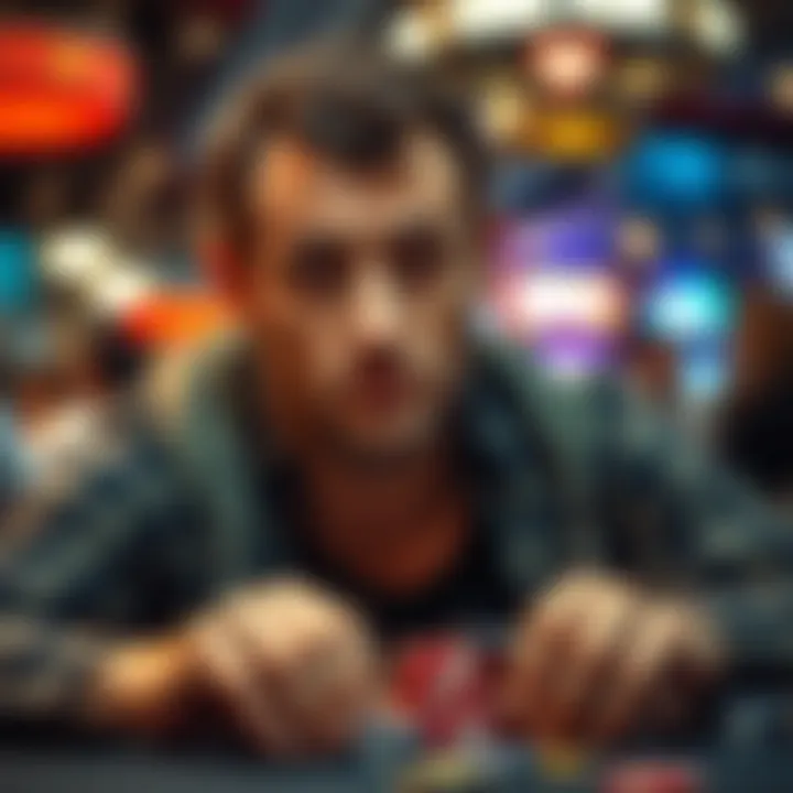 Poker pro looking disappointed after losing sponsorship due to using solver tools in online games