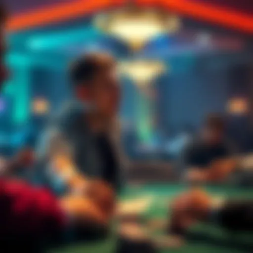 A poker player moving from a no-limit hold'em table to a pot-limit Omaha 6-max table, showing excitement and anticipation