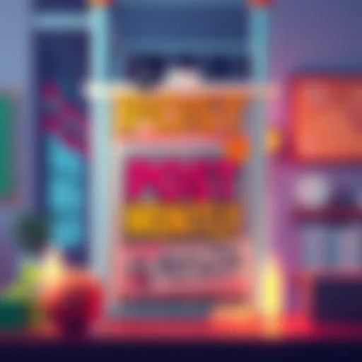 A colorful cover of Post Monthly featuring engaging headlines and illustrations inviting readers to guess the content, showcasing a vibrant community discussion.