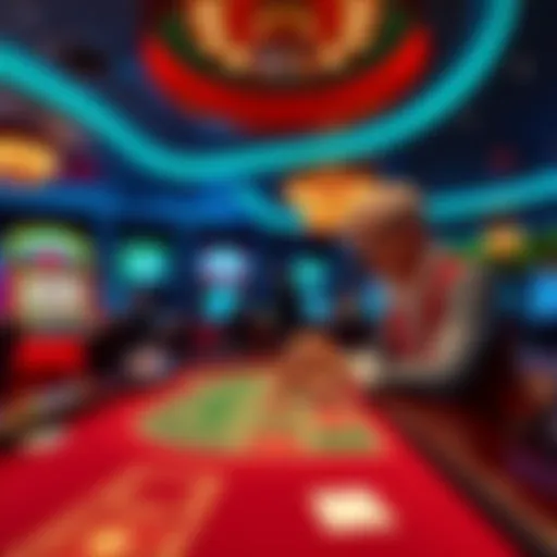 A player enjoying a game of Pragmatic Play Baccarat in an online casino setting