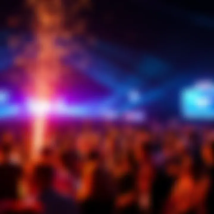 Excitement for Prime Time Thursday People gathering for Prime Time Thursday events, filled with excitement and anticipation.