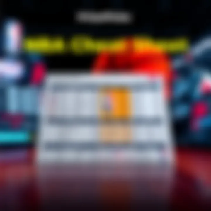 A detailed cheat sheet featuring NBA stats and trends for betting on PrizePicks, with basketball graphics in the background.
