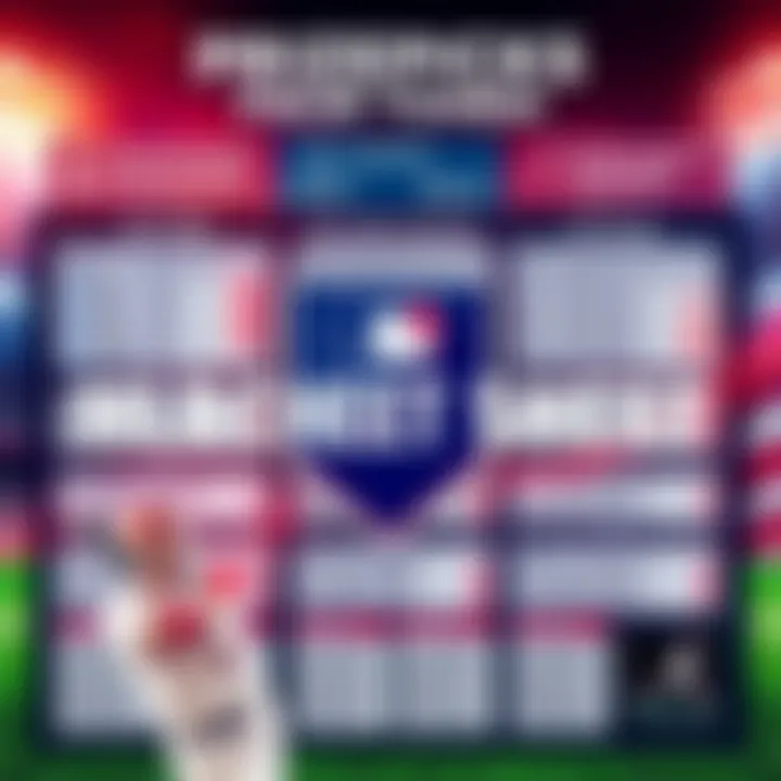 PrizePicks MLB Cheat Sheet A visual cheat sheet displaying key MLB stats and insights for baseball betting on PrizePicks, featuring player statistics and strategy highlights.