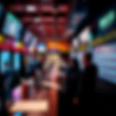 People researching prop betting options for an upcoming game at a sportsbook