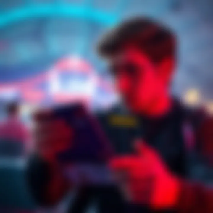 A person looking worried while checking their betting account showing a loss of money, reflecting on their betting decisions.