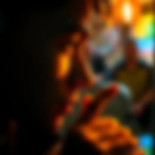 A person looking thoughtfully at a lucky charm, contemplating their fortune and experiences with luck in life.