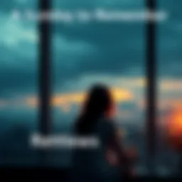 A person sitting by a window, gazing outside on a cloudy Sunday, pondering life's ups and downs.