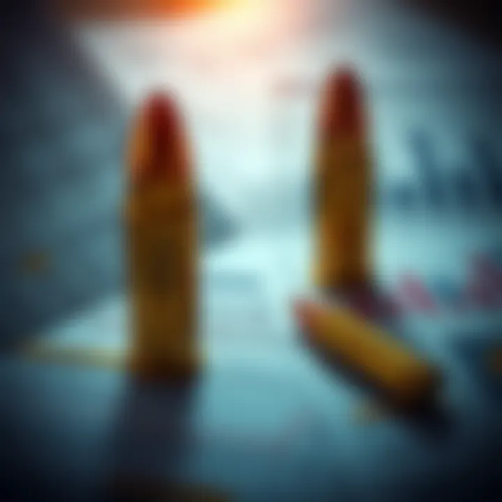 Close-up of documents showing confirmed reloads with highlighted text and charts