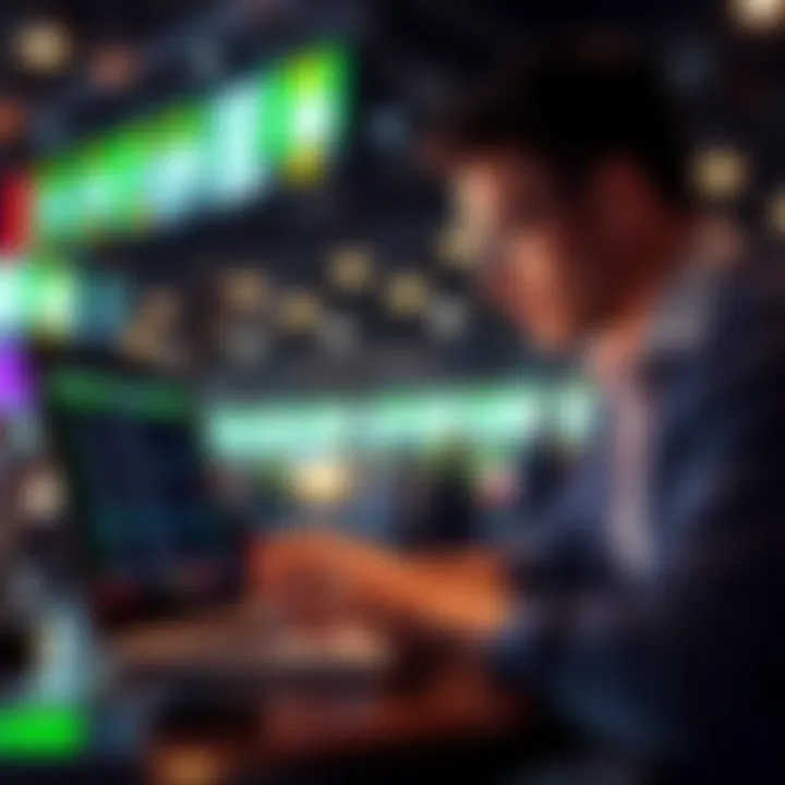 A person looking at betting odds on a laptop, considering personal judgment over paid picks.