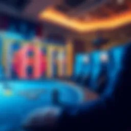 Graphic showing the rankings and stats of players in RnC Holdem