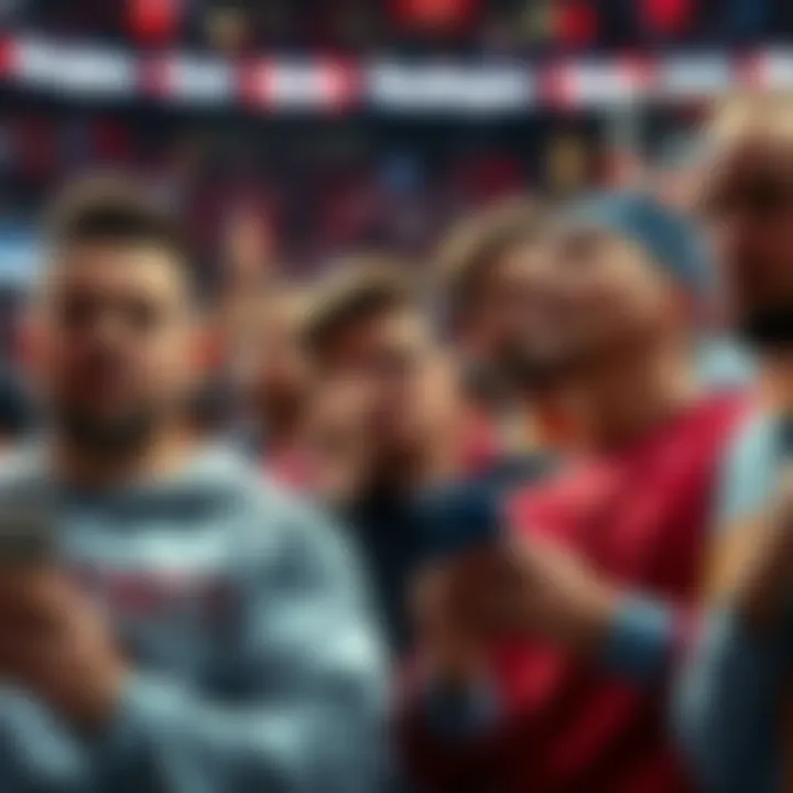 Rockets Fans React to Tough Loss Houston Rockets fans expressing disappointment after the team's tough loss, visible emotions on their faces, some looking at smartphones
