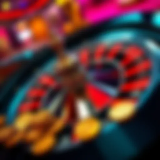 A close-up of a roulette wheel surrounded by casino coins, symbolizing the XP glitch and earning strategies