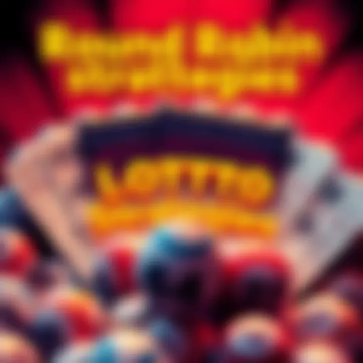 Round Robin Lotto Strategies A visual representation of lotto tickets arranged in pairs and triplets with colorful graphics showcasing winning numbers.