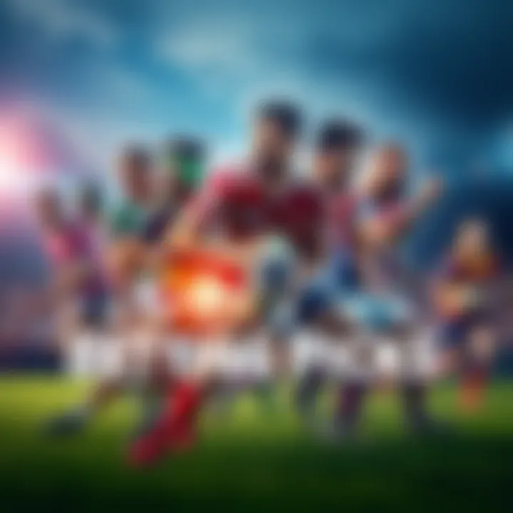 A collage of Rugby players from NRL, AFL, and Super League with betting odds displayed.