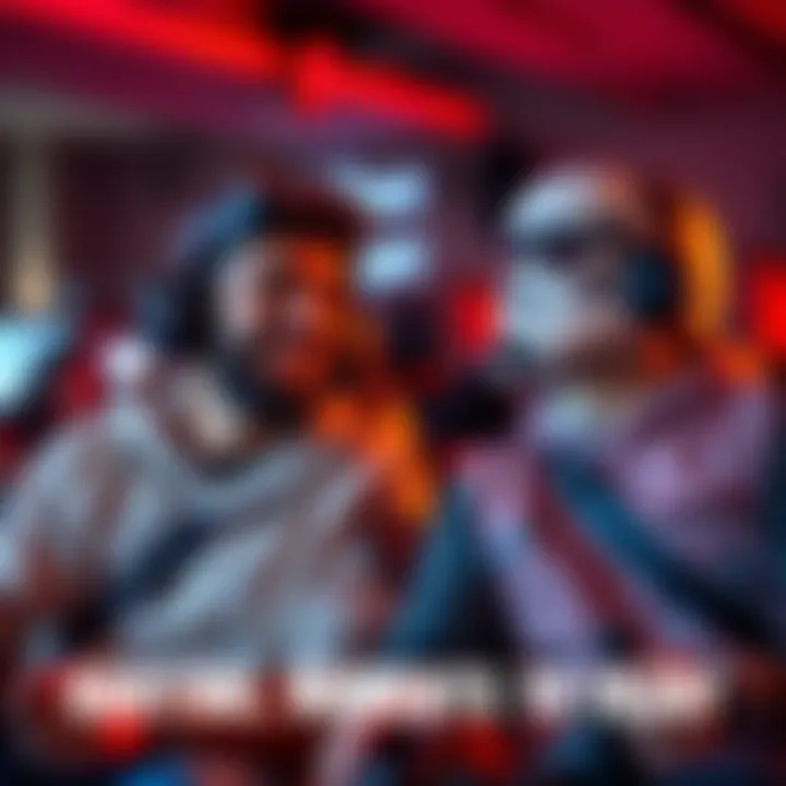 Ryan and Trooper laughing and enjoying a funny moment together during their stream