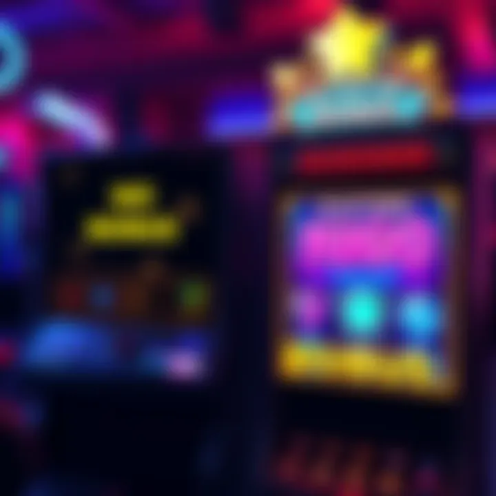 A visual comparison of two game screens showing different outcomes with scatter symbols. One screen indicates no bonus, while the other shows a successful bonus trigger with vivid graphics.