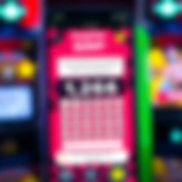 A smartphone displaying a scratcher ticket app with mismatched numbers and a free ticket notification, causing confusion among players.