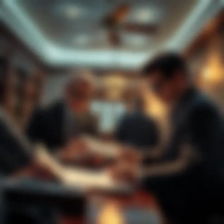 Investigators examining documents related to suspicious money transfers at The Lodge