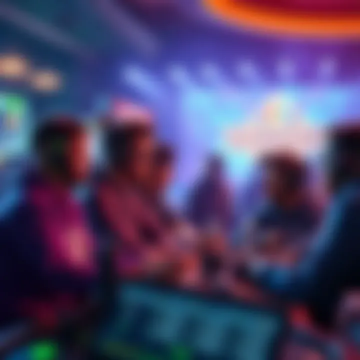 A group of players discussing their betting strategies in a limbo game setting, focusing on switching bets based on rounds played and average multipliers.