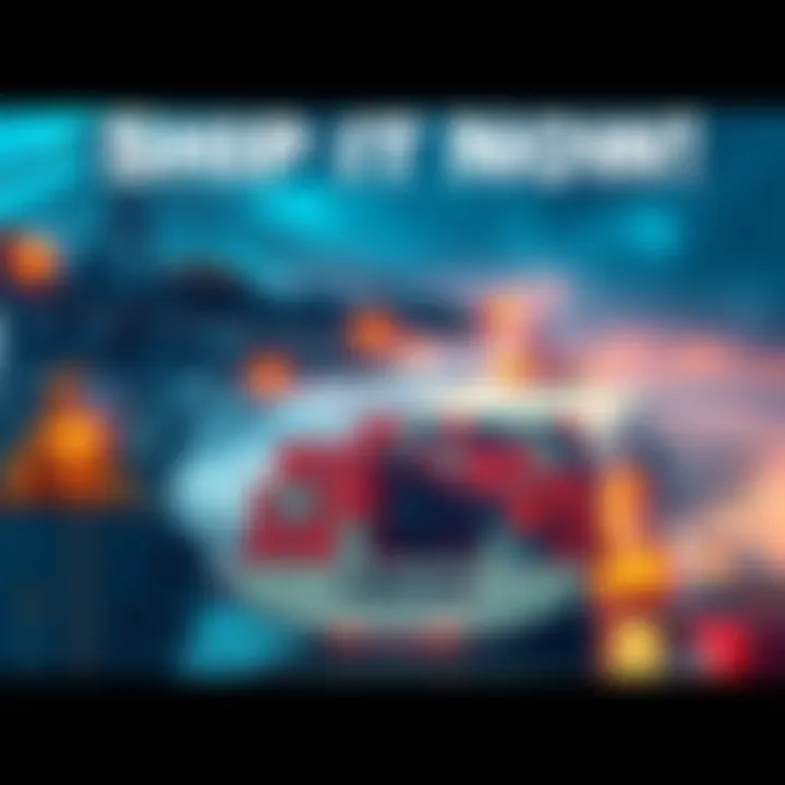 A bustling shipping dock with containers being loaded onto a cargo ship, illustrating the urgency of logistics