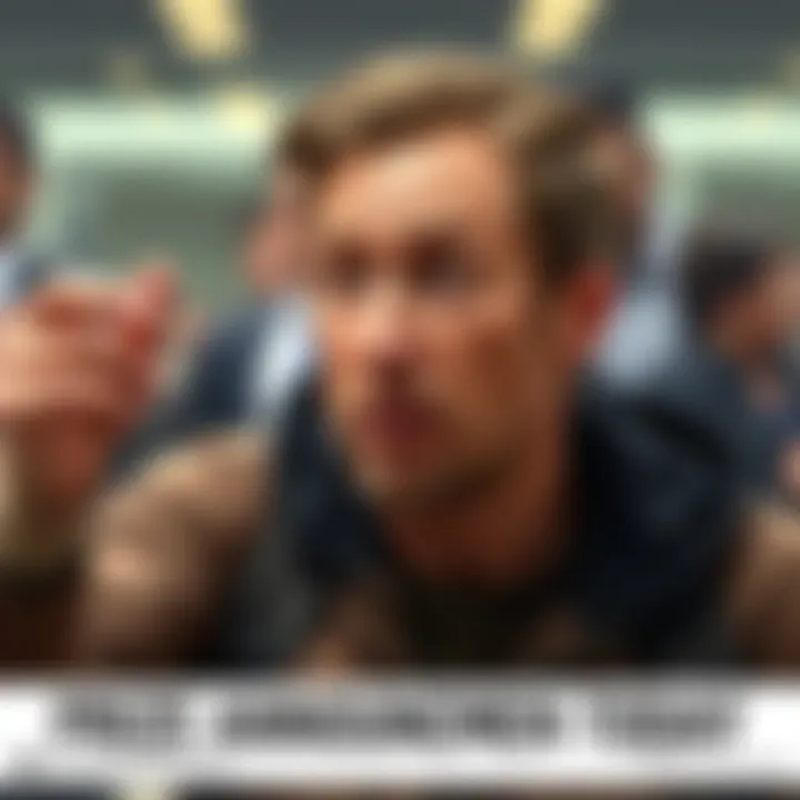 A person looks skeptical while discussing an upcoming prize announcement, hoping for luck in winning big