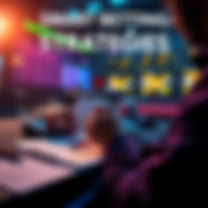 A person analyzing betting odds with a calculator and notes, showcasing effective betting techniques.