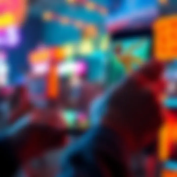 A person focused on a mobile screen, playing the Snakes game with excitement