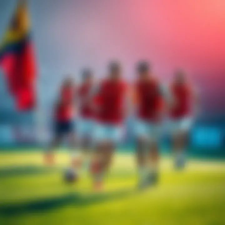 Spain's national soccer team in training, focusing on teamwork and strategy as they prepare for upcoming competitions.