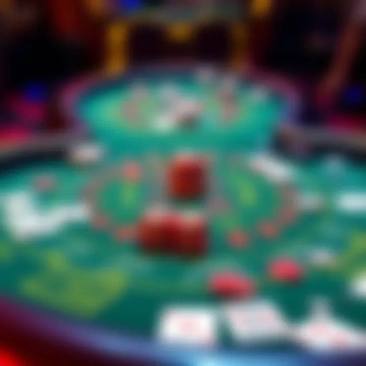 Spanish 21 and Blackjack comparison A side-by-side view of a Blackjack table and a Spanish 21 table, showcasing their cards and gameplay elements.