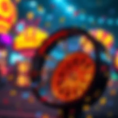 Participants search for hidden Spin & Gold wheels in an image for a chance to win tickets.