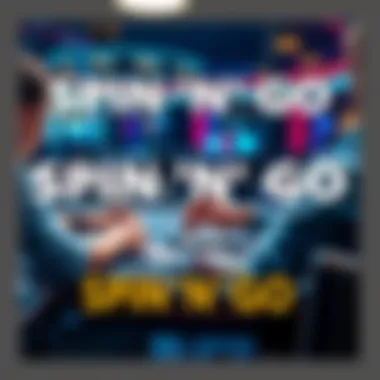 Spin ‘n’ Go Game Strategies A player analyzing strategies for the Spin ‘n’ Go format at a gaming table, with cards and chips visible.