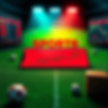 Sports Bets Graphic A visual representation of sports betting strategies with charts and odds on a green background.