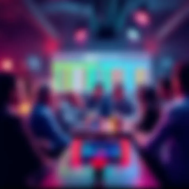 A group of people discussing sports betting picks and strategies at a community forum.