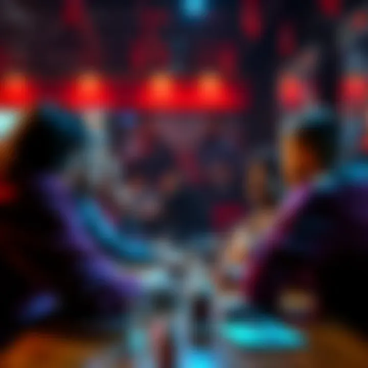 A group of sports betting enthusiasts sharing their picks and strategies in a lively online discussion