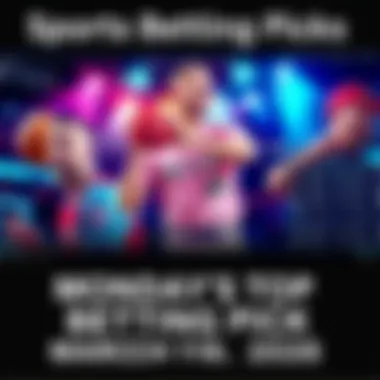 Sports Betting Picks A visual representation of various sports betting options, showcasing basketball and baseball highlights, with odds displayed