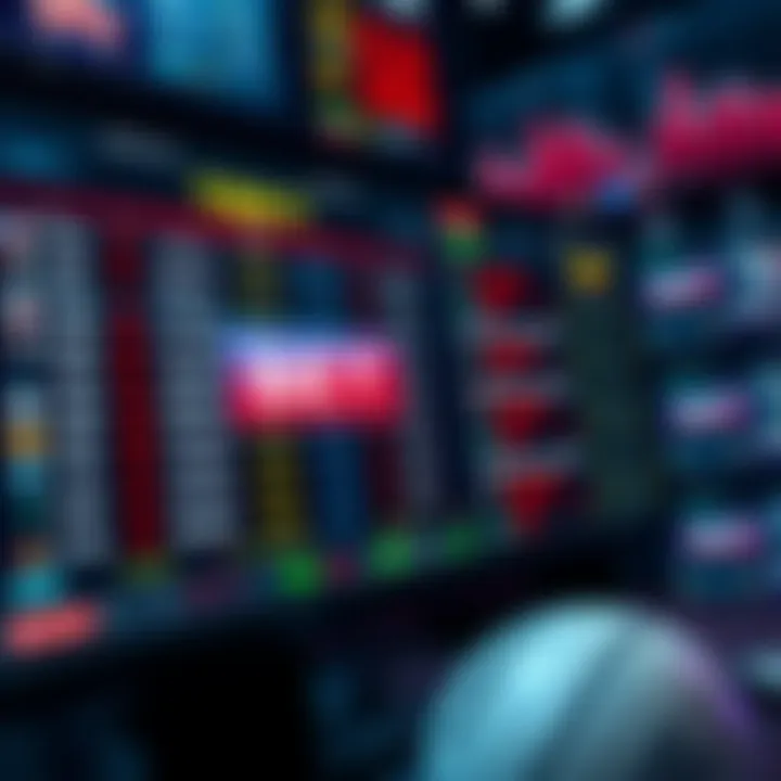 A visual representation of sports betting with odds displayed and a focused bet option highlighted.