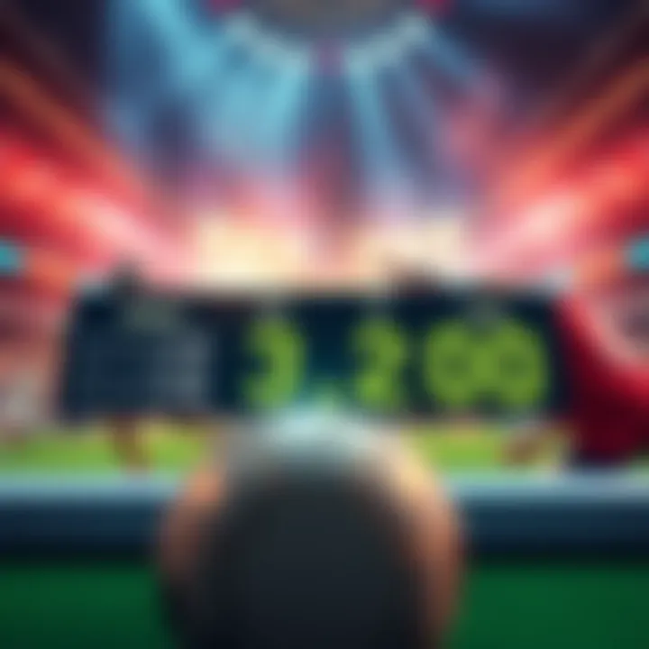 A visual representation of four different sports games with betting odds displayed, showcasing the thrill of a $100 wager aiming for a $3,200 payout.