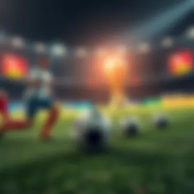 Promotional offers from sportsbooks for June 2026 World Cup with soccer imagery