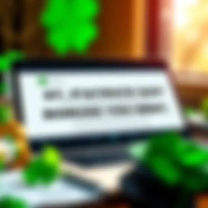 A screenshot of a forum thread asking for help finding a St. Patrick's Day bonus link, with festive green graphics and a four-leaf clover.